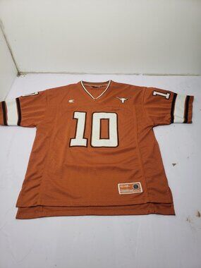 Colosseum Athletics University Of Texas Longhorns Jersey Adult L Orange